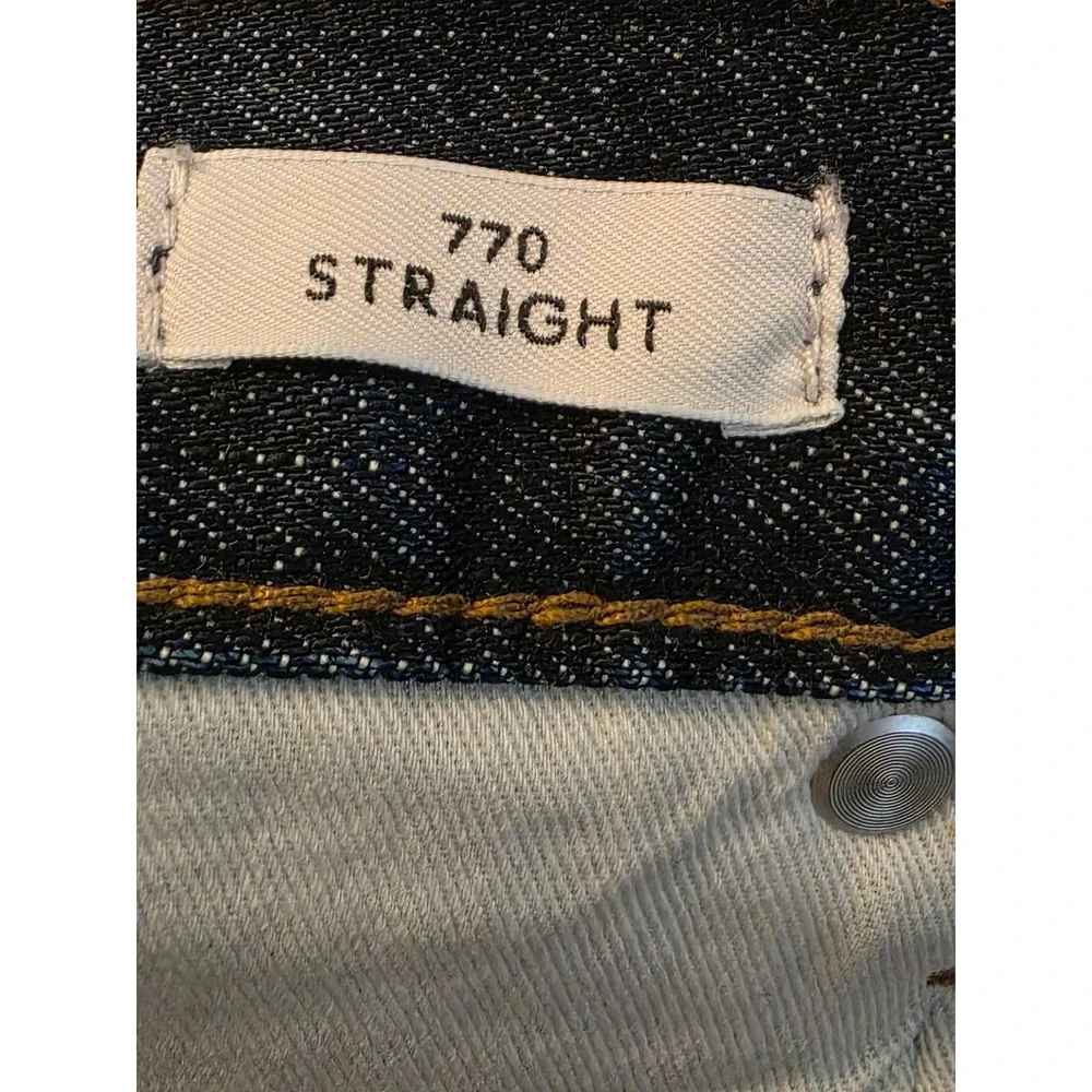 J Crew 770 Straight Dark Wash‎ Mens Jeans Size 31x30